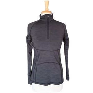 Riding Sport Women's Charcoal Quarter-Zip Pullover Jacket Size Medium